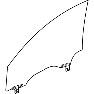 Mopar 68378776AB Glass - Front Door