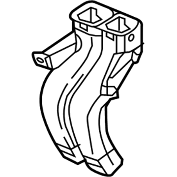 Mopar 68227712AD Rear Duct
