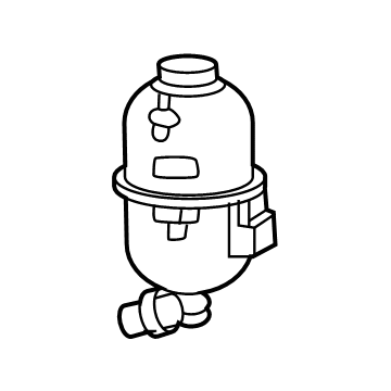 Jeep Compass Coolant Reservoir - 68412229AB