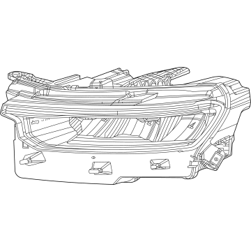 Jeep Grand Cherokee L Headlight - 68606242AB