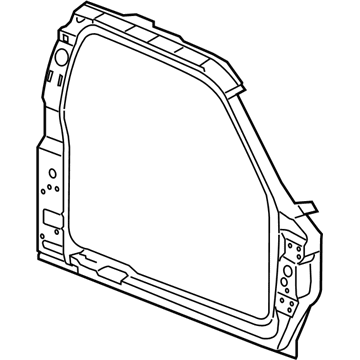 Mopar 55364187AC Panel Bodyside Aperture Outer, Driver Side