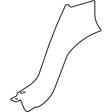 Mopar 1WU92DX9AA Lower Trim Panel