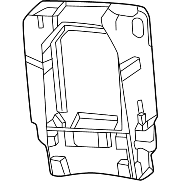 Mopar 7JB38TX7AF Cover - Rear Seat Back