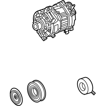 Jeep Grand Cherokee A/C Compressor - 68459833AD