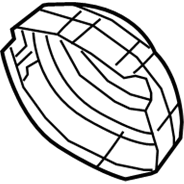 Mopar 6AA91TX7AA Upper Shroud Mopar 6AA91TX7AA Upper Shroud