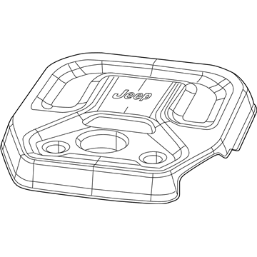 Mopar 5281579AA Engine Cover