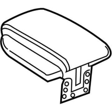 Mopar 6AC671DQAJ Armrest - Console
