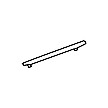 Mopar 68369645AA Reinforcement Panel Baffle, Rear Inner Driver Side