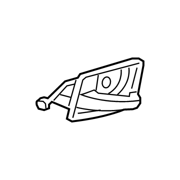 Mopar 5PF54DX9AE Handle, Inside, Front Inner Passenger Side