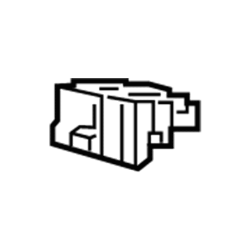 Mopar 68399308AB Front Seal, Rear Lower Inner Passenger Side