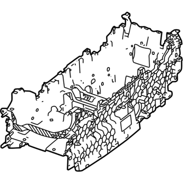 Jeep Center Console Base - 68541517AD