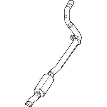 Jeep Wrangler Exhaust Pipe - 68630662AB