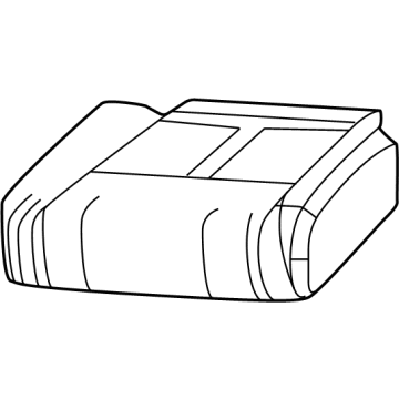 Mopar 7JB36WF6AD Cover - Rear Seat Cushion Mopar 7JB36WF6AD Cover - Rear Seat Cushion