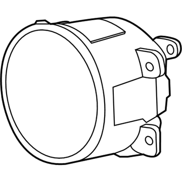 Mopar 68353533AA Lamp Front Fog Right And Left