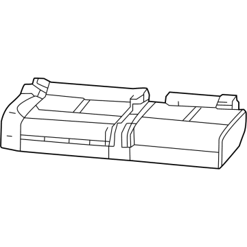 Mopar 7HZ86WUCAB Cover - Rear Seat Cushion Mopar 7HZ86WUCAB Cover - Rear Seat Cushion