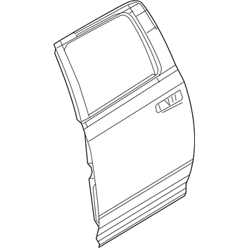 Mopar 55372018AK Door - Rear