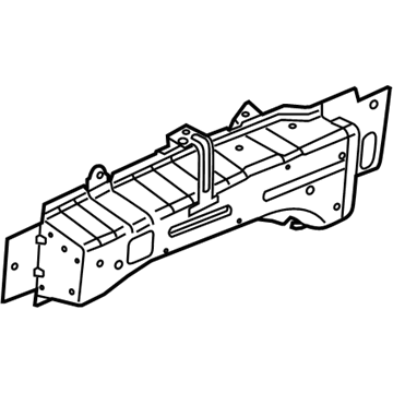 Mopar 68288022AB Upper Rail, Front Passenger Side