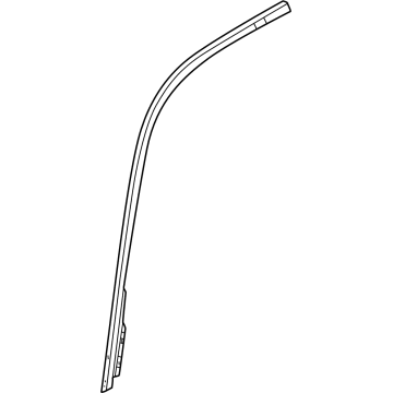 Jeep Grand Wagoneer Door Moldings - 68487596AF