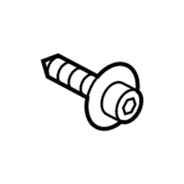 Mopar 6107212AA Bolt Hexagon Flange Head M8X30