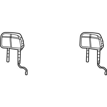 Mopar 6TV211T5AH Headrest - Second Row