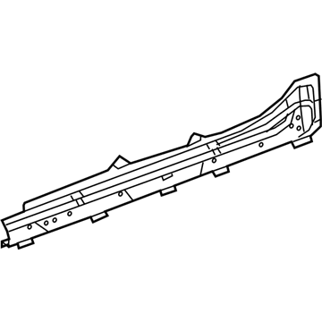 Mopar 68519341AA Reinforcement Sill, Inner Passenger Side 68519341AA Mopar Reinforcement Sill, Inner Passenger Side Illustration 1 of 1