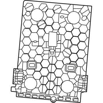 2024 Jeep Wagoneer Seat Cushion - 68567891AC