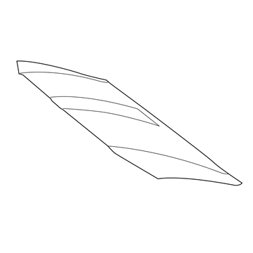 Mopar 68127958AD Hood, Front