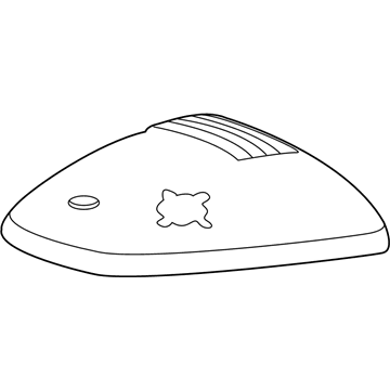 Mopar 68362179AD Roof Lamp Lens Mopar 68362179AD Roof Lamp Lens