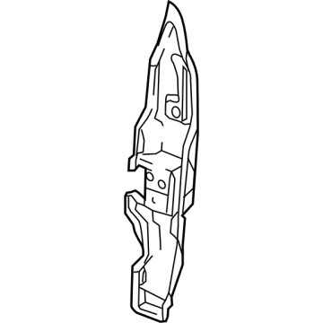 Mopar 68242134AA Insulation, Front Passenger Side Mopar 68242134AA Insulation, Front Passenger Side