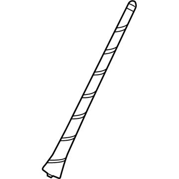 Mopar 68256072AA Mast Antenna
