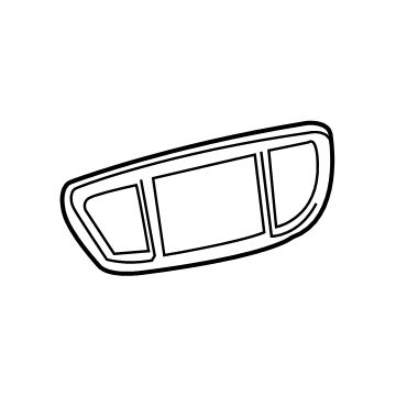 Mopar 7EU311X8AB Bezel - Instrument Panel Mopar 7EU311X8AB Bezel - Instrument Panel