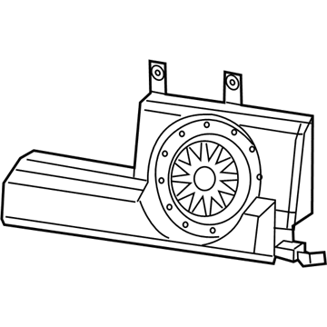 Mopar 68349843AB Speaker