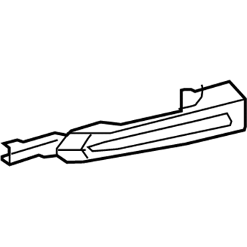 Mopar 5RR21GUVAD Handle, Outside, Front Outer Driver Side Mopar 5RR21GUVAD Handle, Outside, Front Outer Driver Side