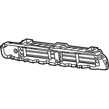 Mopar 68405137AA Radiator Shutter Assembly, Front