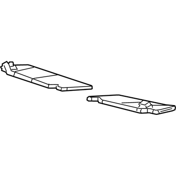 Mopar 6DF99LDMAA Sunvisor, Passenger Side
