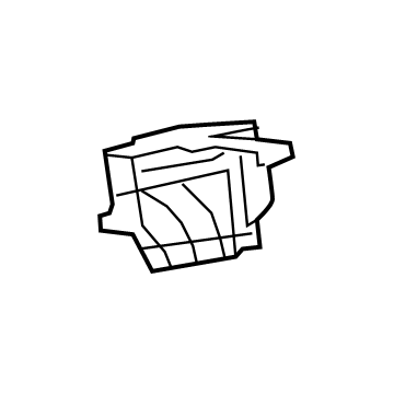 Mopar 68271722AE Sealing Block, Upper Passenger Side