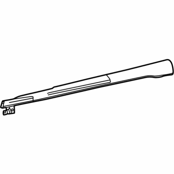 Jeep Grand Wagoneer Door Moldings - 6KN83WA6AB