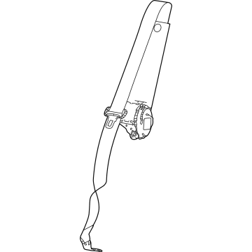 Jeep Wagoneer L Seat Belt - 6TL39WA6AB