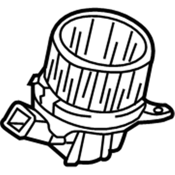 Jeep Blower Motor - 68541198AB