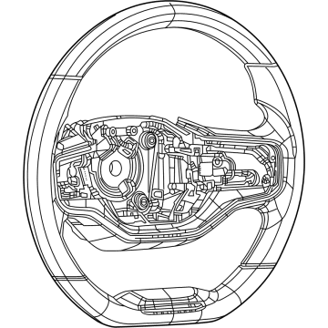 Jeep Wagoneer L Steering Wheel - 6TY901X7AF