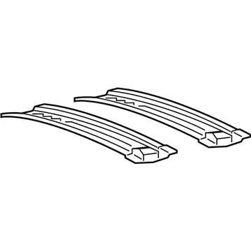 Mopar 68276542AA Roof Bow, Center Mopar 68276542AA Roof Bow, Center