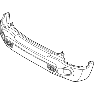 Jeep Renegade Bumper - 7YM50LXHAA