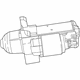 Mopar 68663478AA Starter - Engine