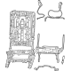 Mopar 68423284AN Frame - Seat