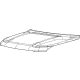 Mopar 68495222AC Hood Mopar 68495222AC Hood