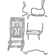 Mopar 68568023AJ Frame - Seat