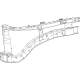 Mopar 68600921AA Frame - Fender