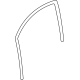 Mopar 68406230AH Weatherstrip Front Door Glass Running
