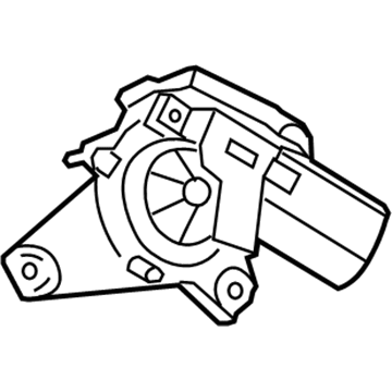 Dodge Magnum Wiper Motor - 55077451AE