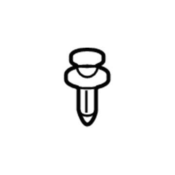 Mopar 6503929 Wheelhouse Liner Screw, Front